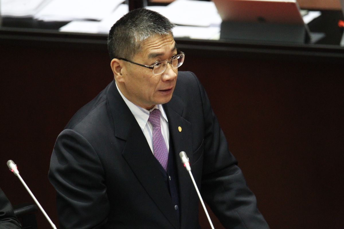 ▲內政部長徐國勇。（圖／記者葉政勳攝 , 2020.02.21）