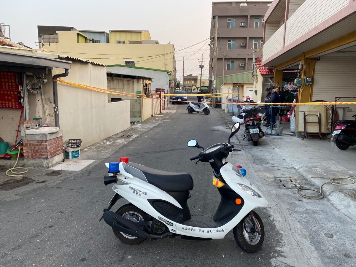 ▲21日下午，台南將軍區青鯤鯓驚傳槍擊案，男死女重傷。（圖／記者陳聖璋翻攝）