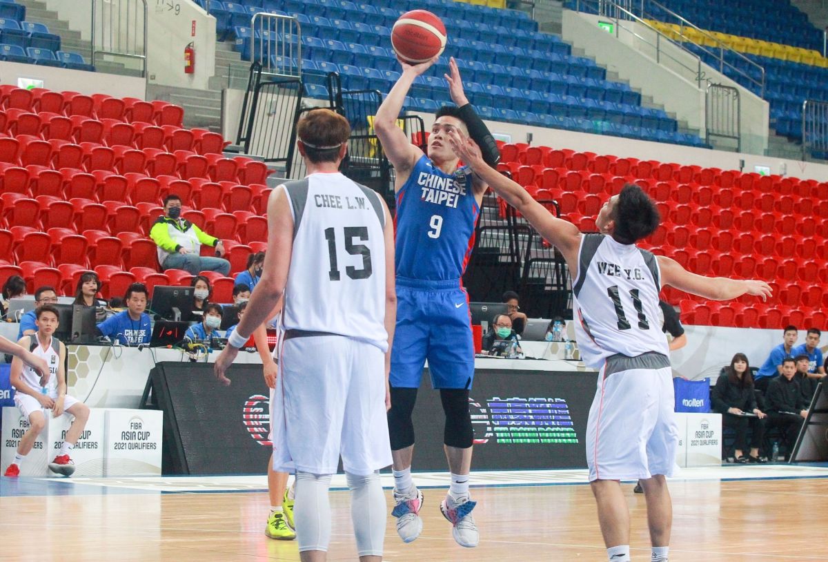 ▲亞洲盃資格賽，中華男籃今(21)晚「閉門」出戰馬來西亞，陳盈駿。（圖／葉政勳攝 ,2020.02.21）
