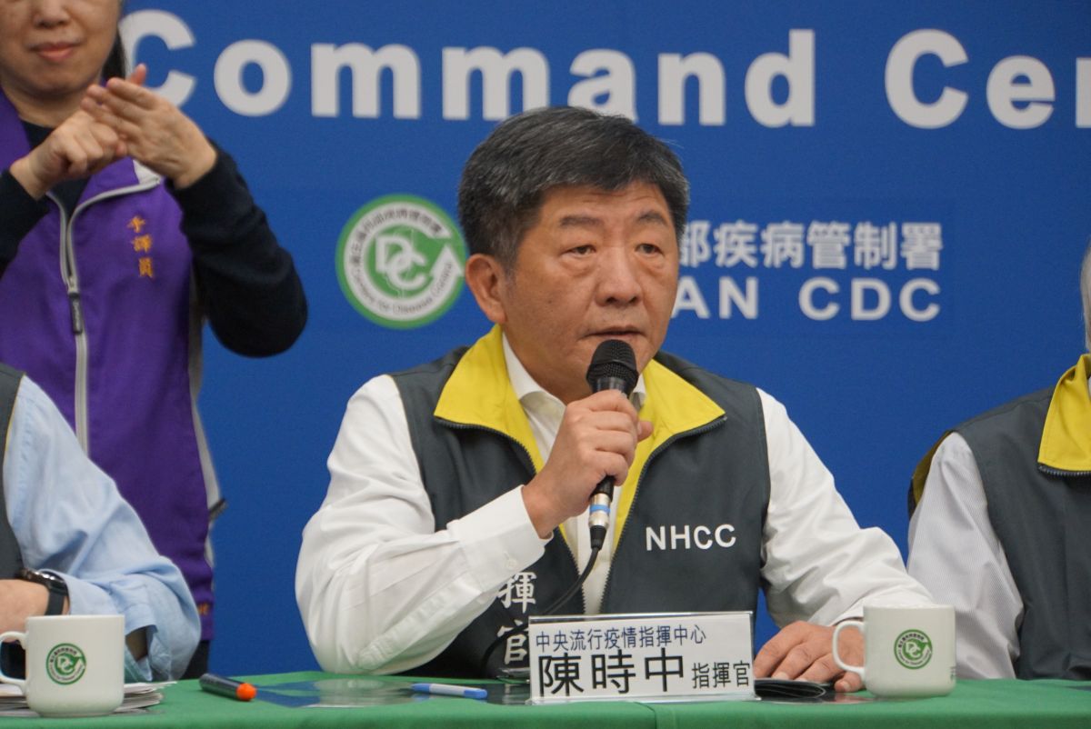 中央流行疫情指揮中心指揮官陳時中。（圖／記者呂炯昌攝.2020.02.22）