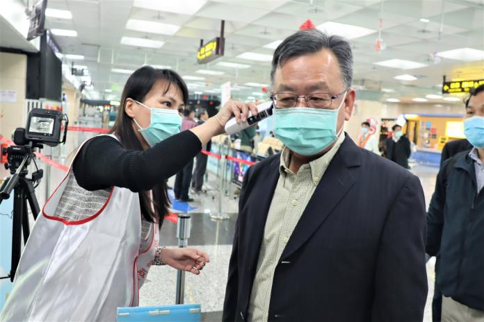 ▲賴峰偉表示縣府團隊都是第一線防疫人員，為降低感染風險，即日起所有人禁止請假出國。（圖／記者張塵攝，2020.02.22）