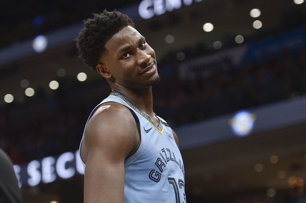 ▲灰熊20歲前鋒Jaren Jackson Jr.。（圖／美聯社／達志影像）