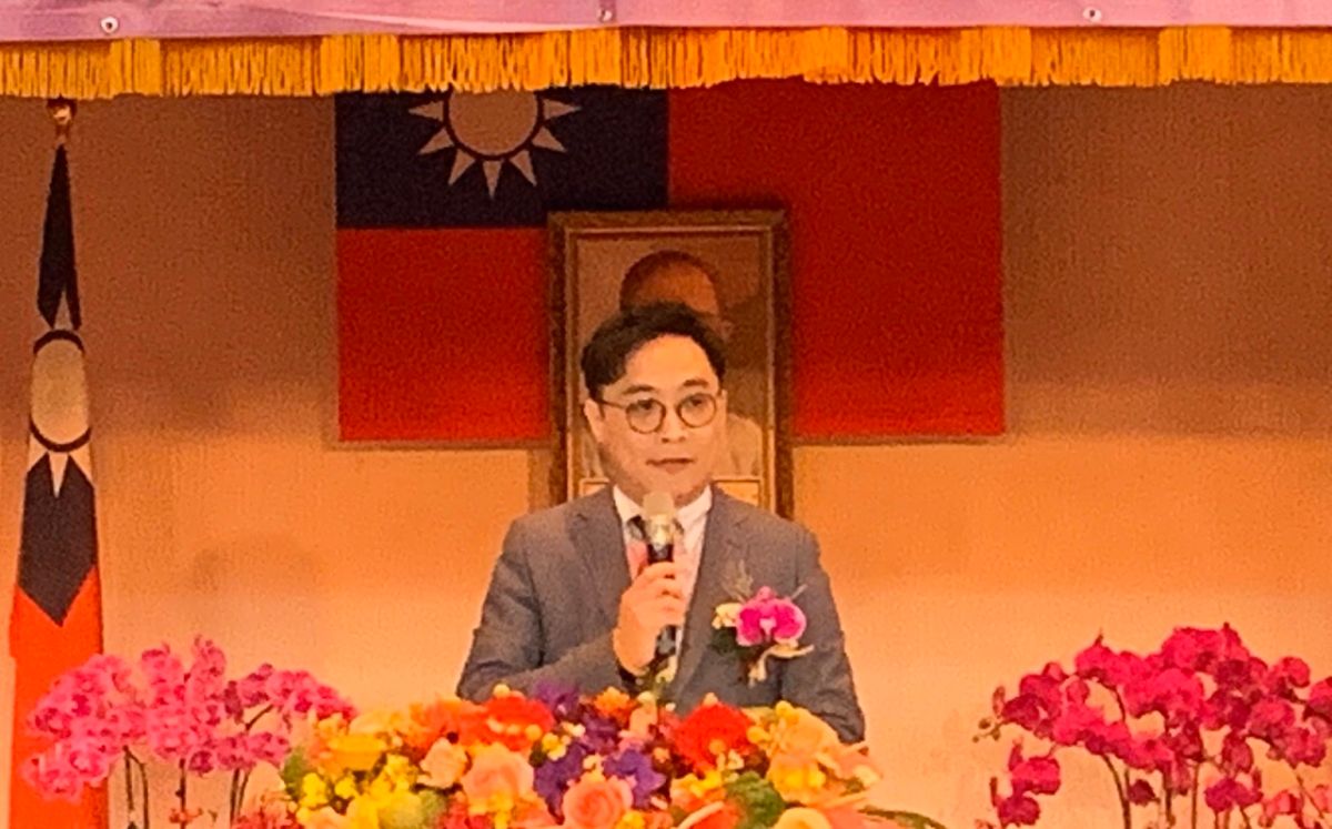 ▲前鴻海集團公關主任蕭英成出任嘉義縣政府社會局長。（圖／記者陳惲朋攝，2020,02,24)