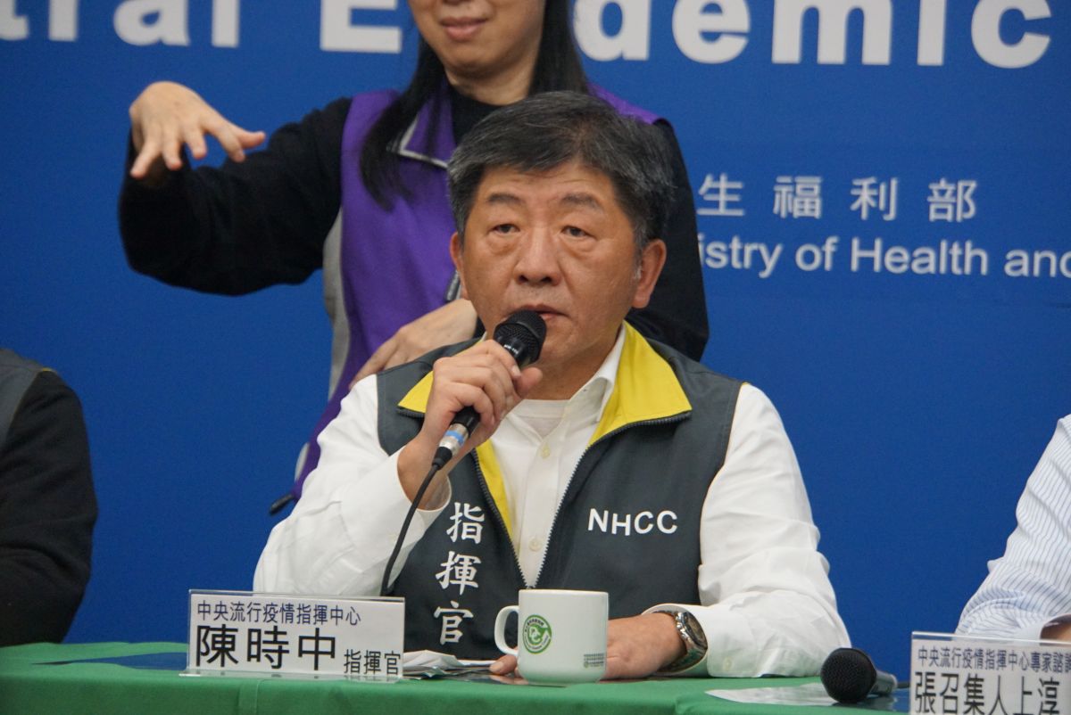 ▲中央流行疫情指揮中心指揮官陳時中，說明中國大陸武漢血友病童之相關處置。（圖／記者呂炯昌攝, 2020.2.24）