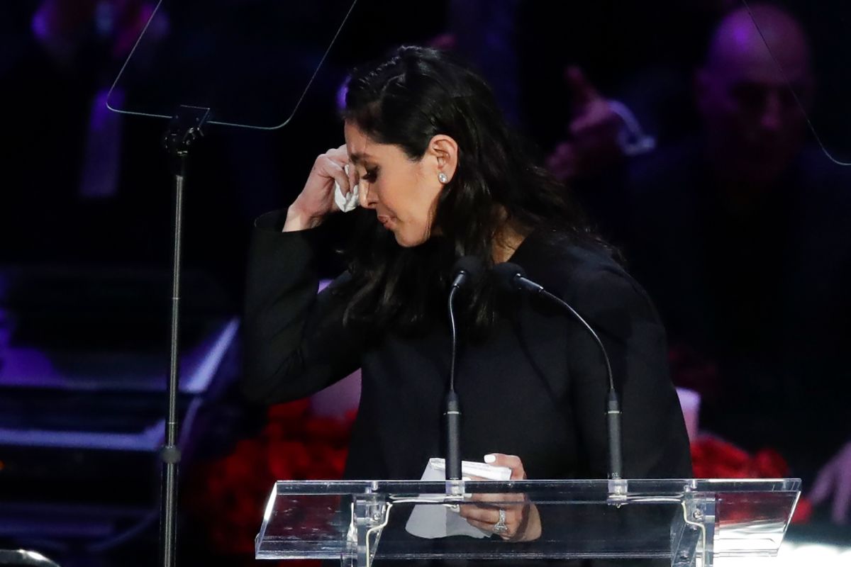 Vanessa Bryant悼念Kobe Bryant （圖／美聯社／達志影像）