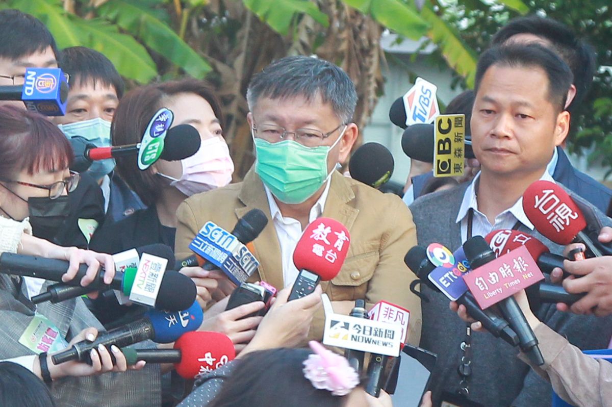 ▲台北市長柯文哲。（圖／記者葉政勳攝, 2020.2.25）