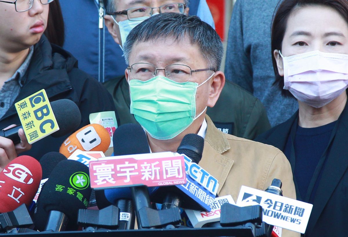 ▲台北市長柯文哲。（圖／記者葉政勳攝, 2020.2.25）