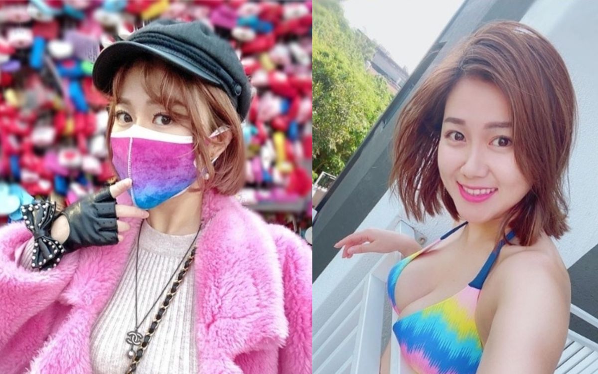 ▲港星白雲擁有招牌E級上圍。（圖／翻攝白雲IG） 