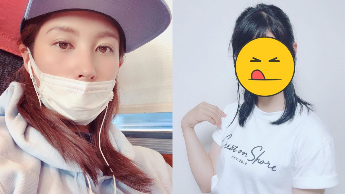 ▲「口罩正妹」身分曝光。（圖／加藤優IG）