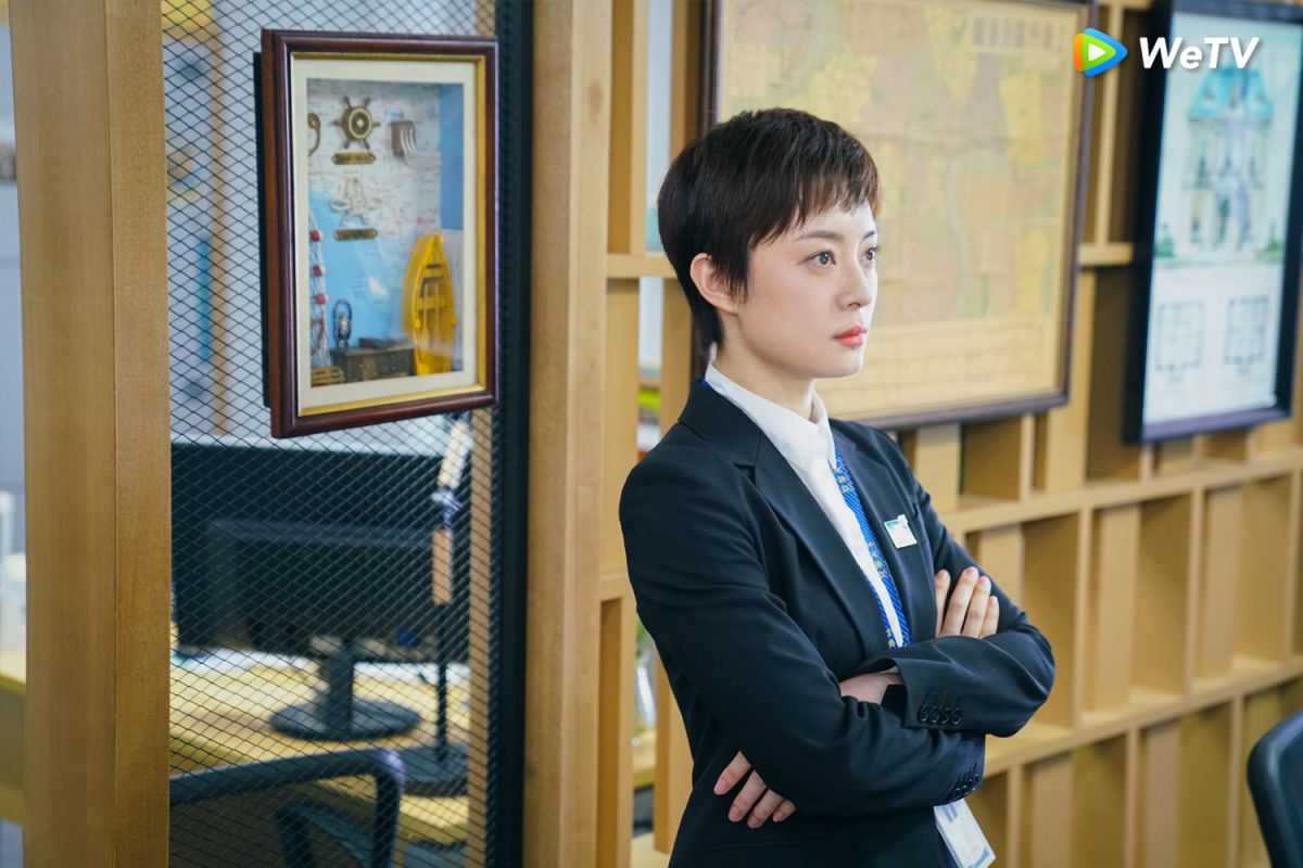 ▲ 孫儷在《安家》霸氣全開，收服問題員工。（圖／WeTV提供）