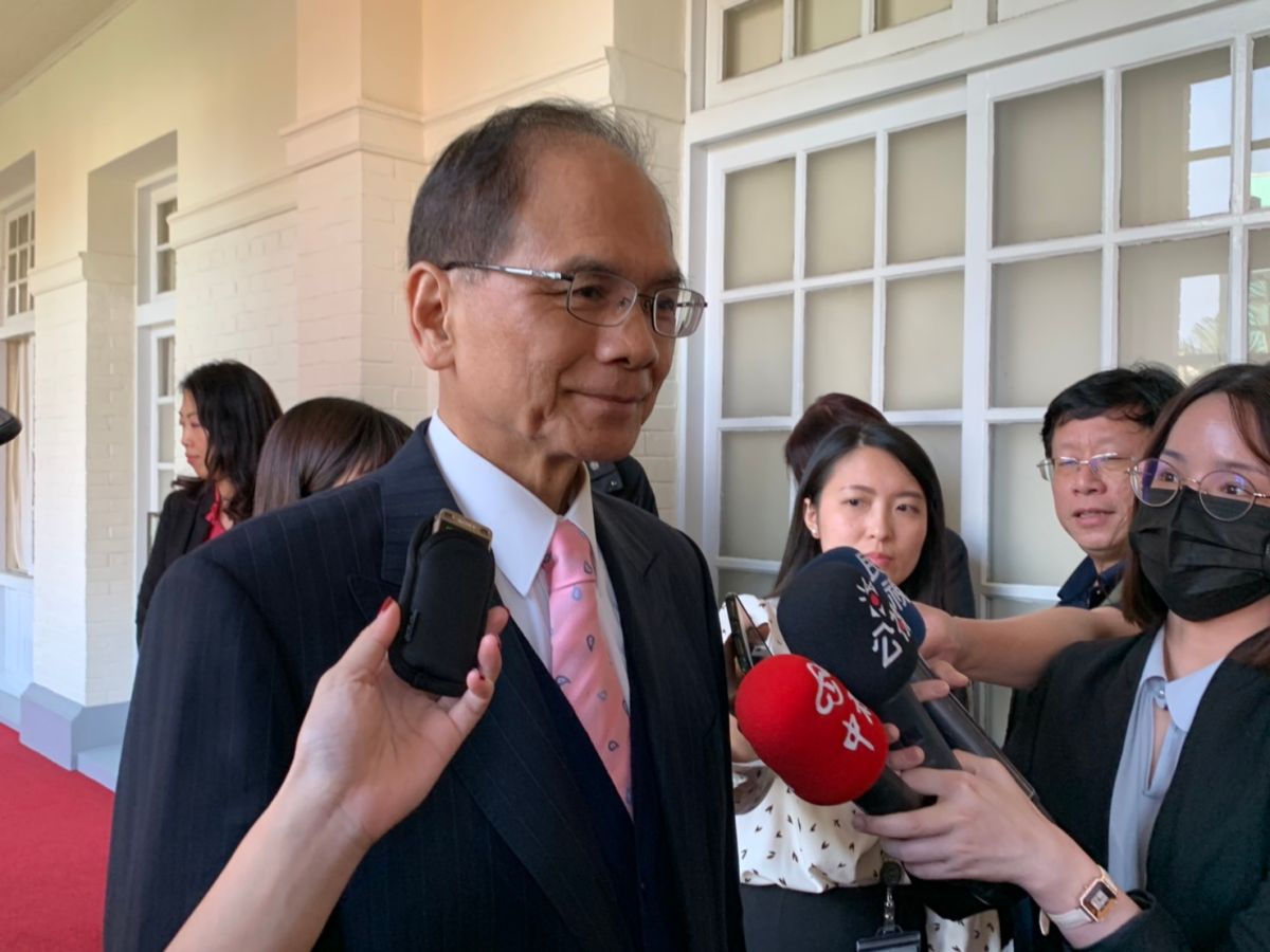 ▲立法院院長游錫堃26日接見台日交流協會台北事務所代表泉裕泰大使一行。（圖／記者劉育辰攝 2020.02.26