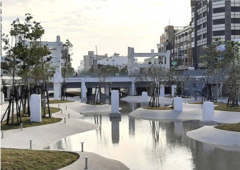 台南河樂公園由荷蘭建築團隊MVRDV操刀（圖/台南市政府）