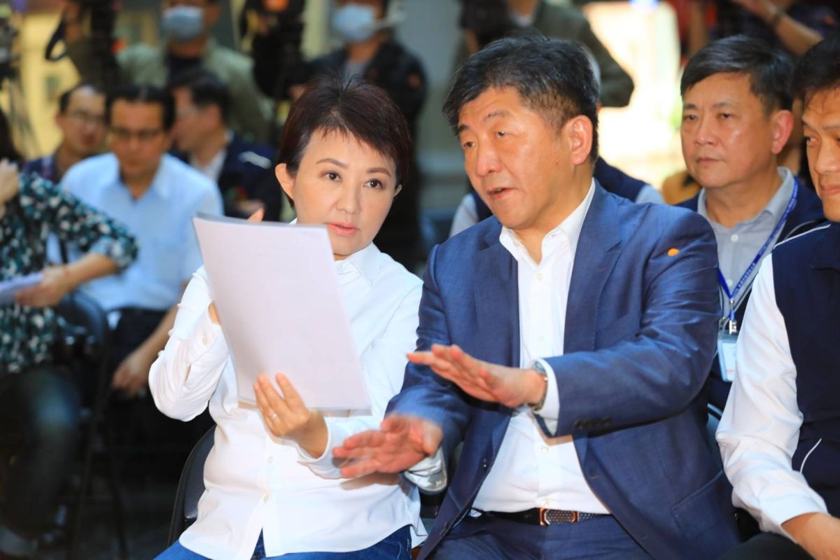 ▲衛生福利部長陳時中視察中市府成立居家隔離及檢疫關護中心。(圖／柳榮俊翻攝2020.2.26)