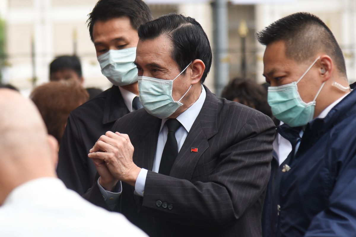 前總統馬英九。（圖 / 記者陳明安攝）
