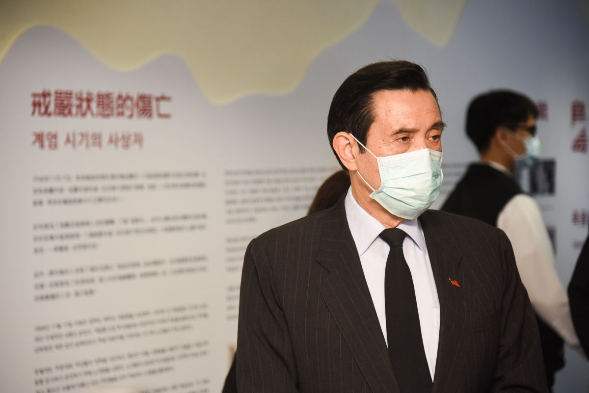 前總統馬英九。（圖 / 記者陳明安攝）