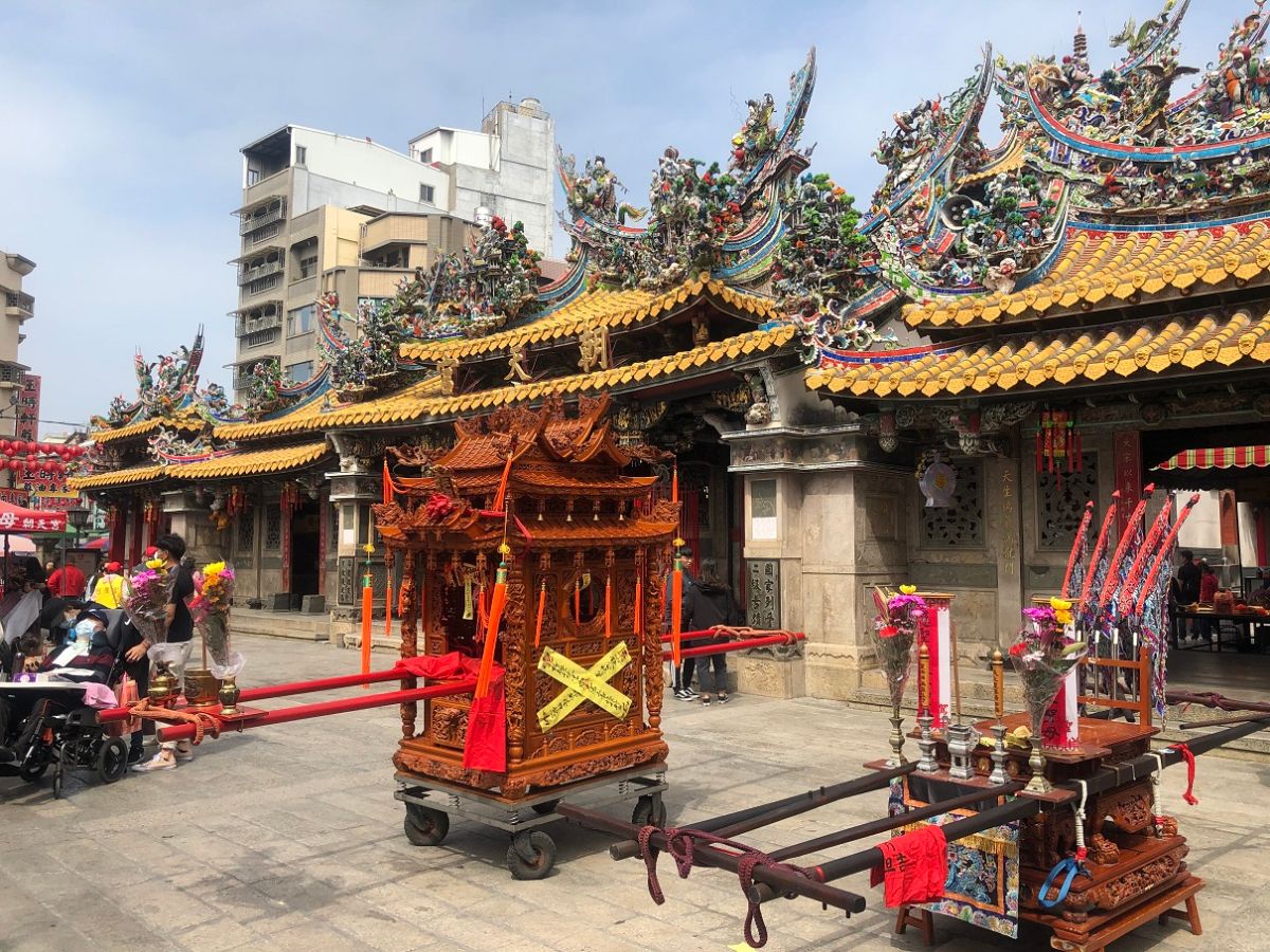 ▲三月媽祖進香潮卻偏逢武漢肺炎和流感疫情蔓延。（圖／記者蘇榮泉攝，2020.02.27）