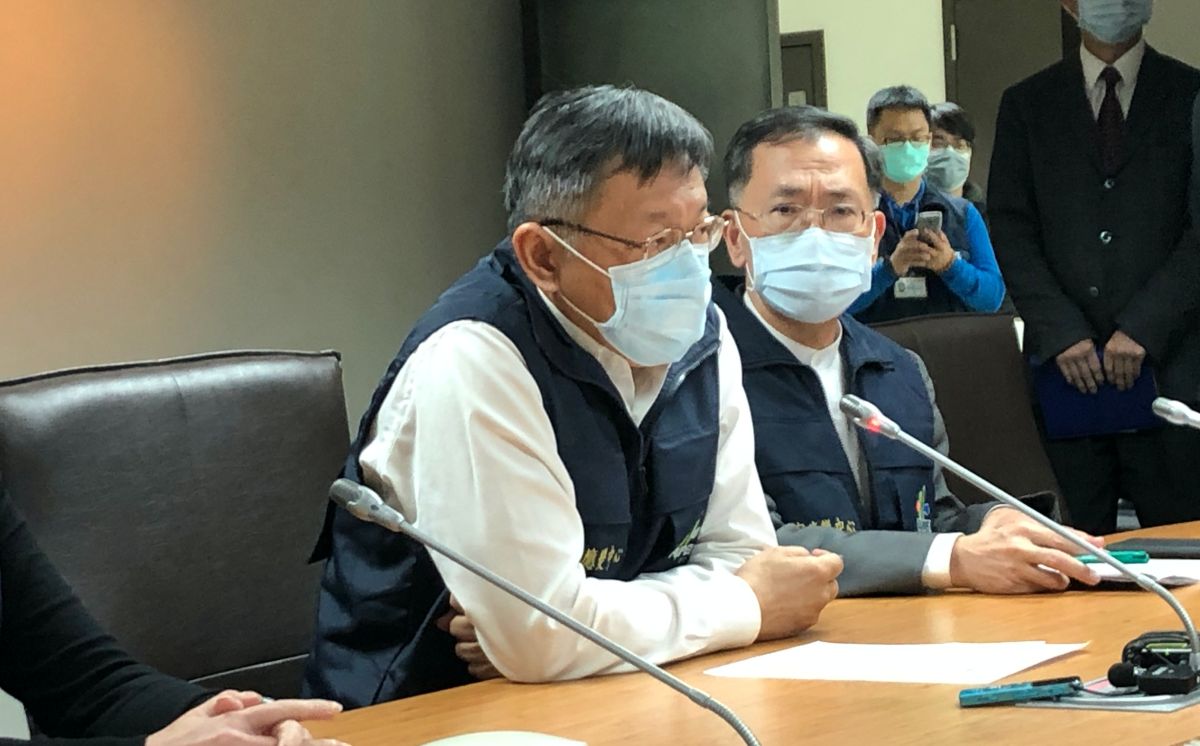 ▲台北市長柯文哲。（圖／記者丁上程攝, 2020.2.27）