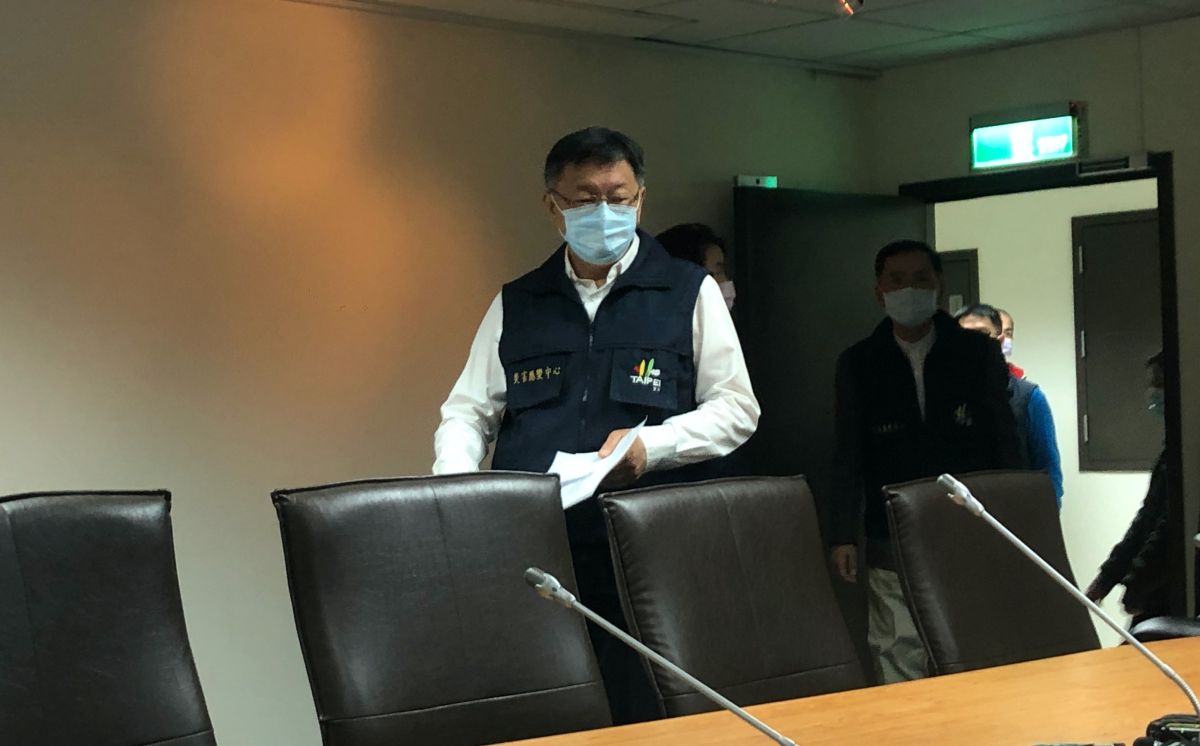 ▲台北市柯文哲。（圖／記者丁上程攝, 2020.2.27）
