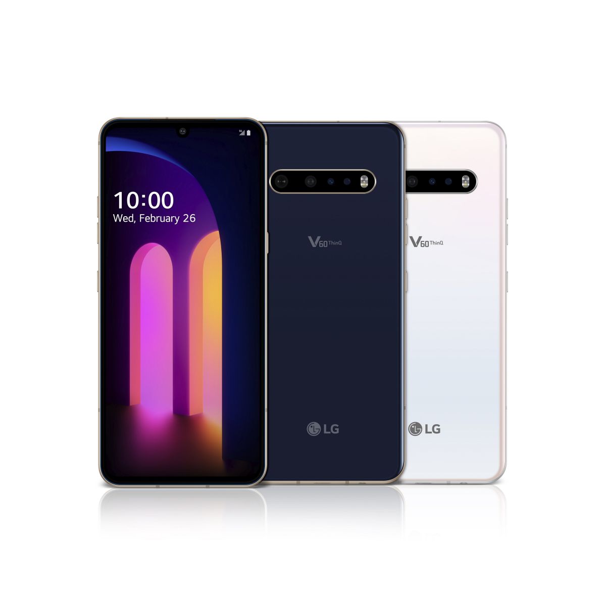 LG V60_Blue、White。 （LG提供）