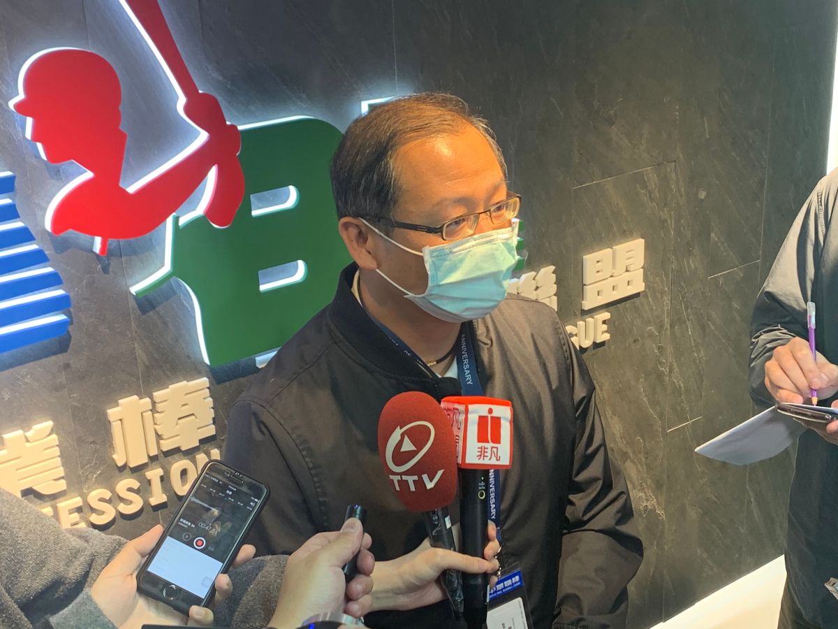 中職會長吳志揚。（圖／吳政紘攝）