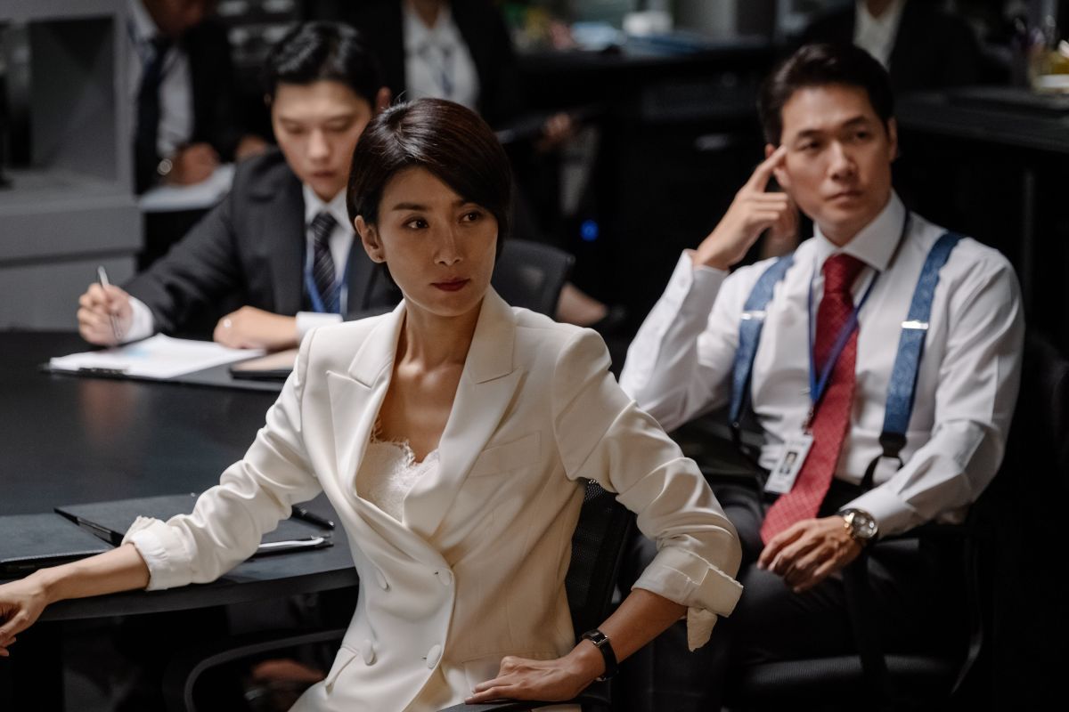 ▲金瑞亨的大道理讓影帝李聖旻滿頭問號。（圖／CATCHPLAY）
