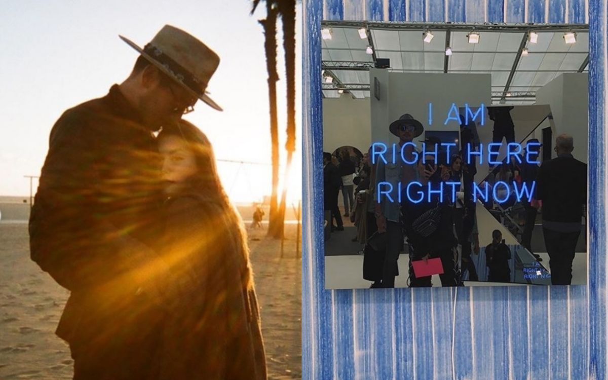 ▲高以翔（左）與女友Bella（右）。（圖／翻攝Bella IG） 