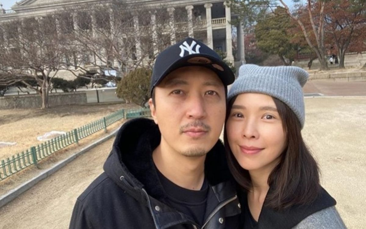 ▲藝人天心（右）於2016年嫁給韓籍老公金英敏（左）。（圖／翻攝天心IG） 