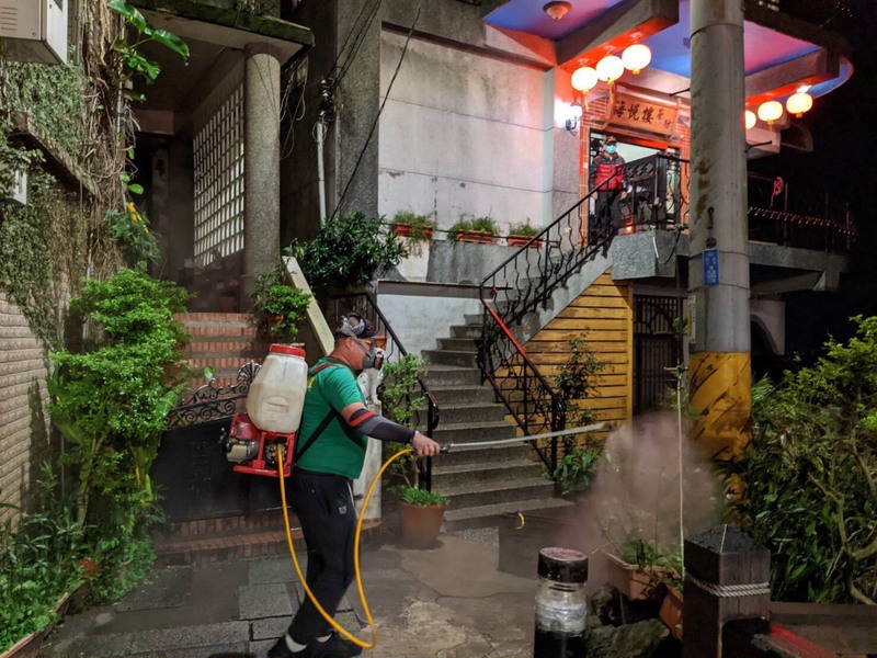 ▲指揮中心今（31）日公布確診個案（案908）足跡，其曾在1月25下午去過九份老街與知名業者阿妹茶樓。（圖／觀旅局提供）