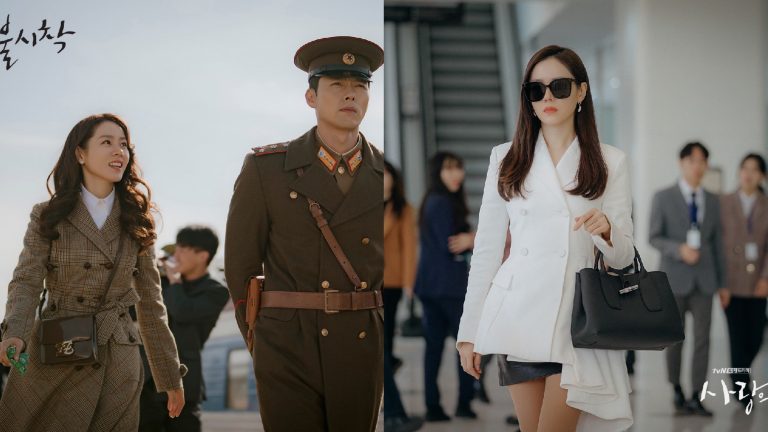 ▲事業有成的尹世理，在《愛的迫降》中偏好經典款黑色方包。（圖／FB@tvN 드라마(Drama)）