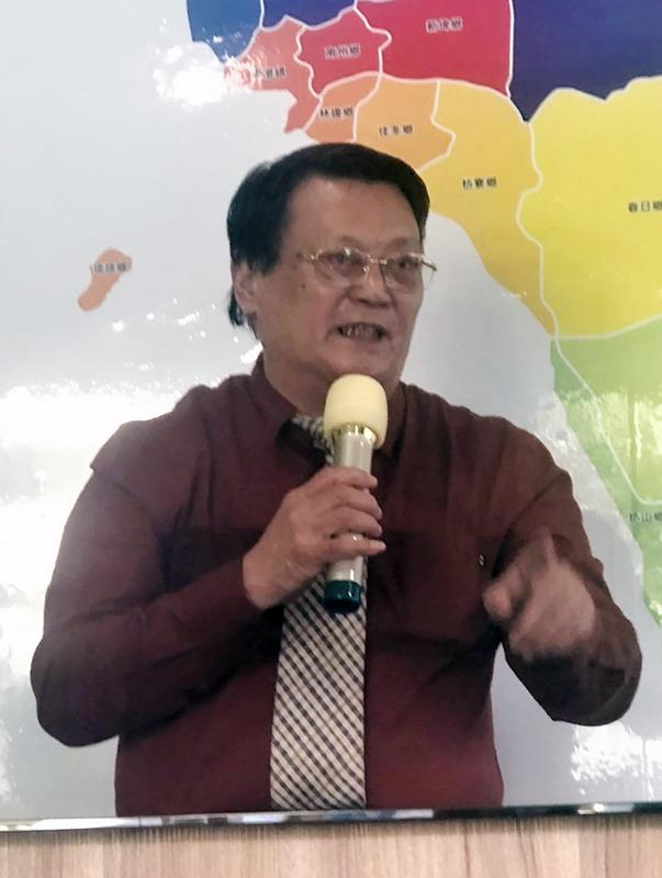 ▲前立委梁牧養2020年2月間舉行記者會,質疑時任屏東縣長潘孟安圖利特定財團(圖/中央社資料照)