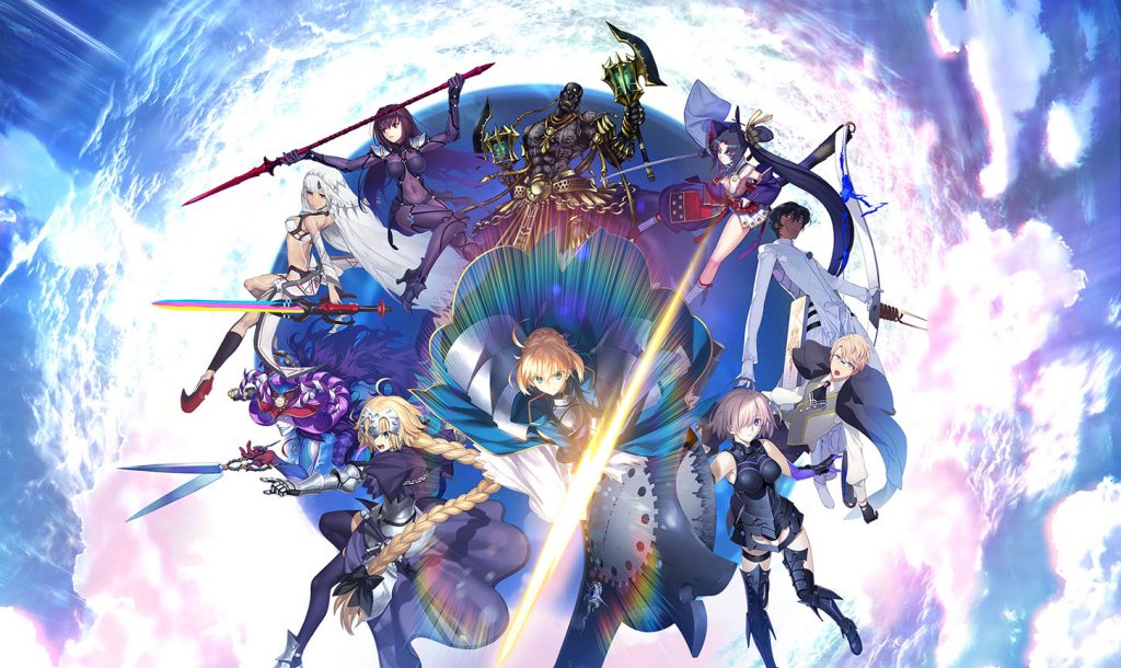 《Fate/Grand Order》歷史總營收突破40億美元。   圖：翻攝自官網