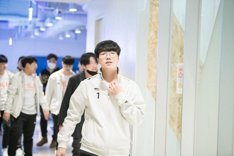 Haru以歐拉夫砍爆老東家T1。   圖：翻攝自League of Legends Champions Korea LCK Flickr