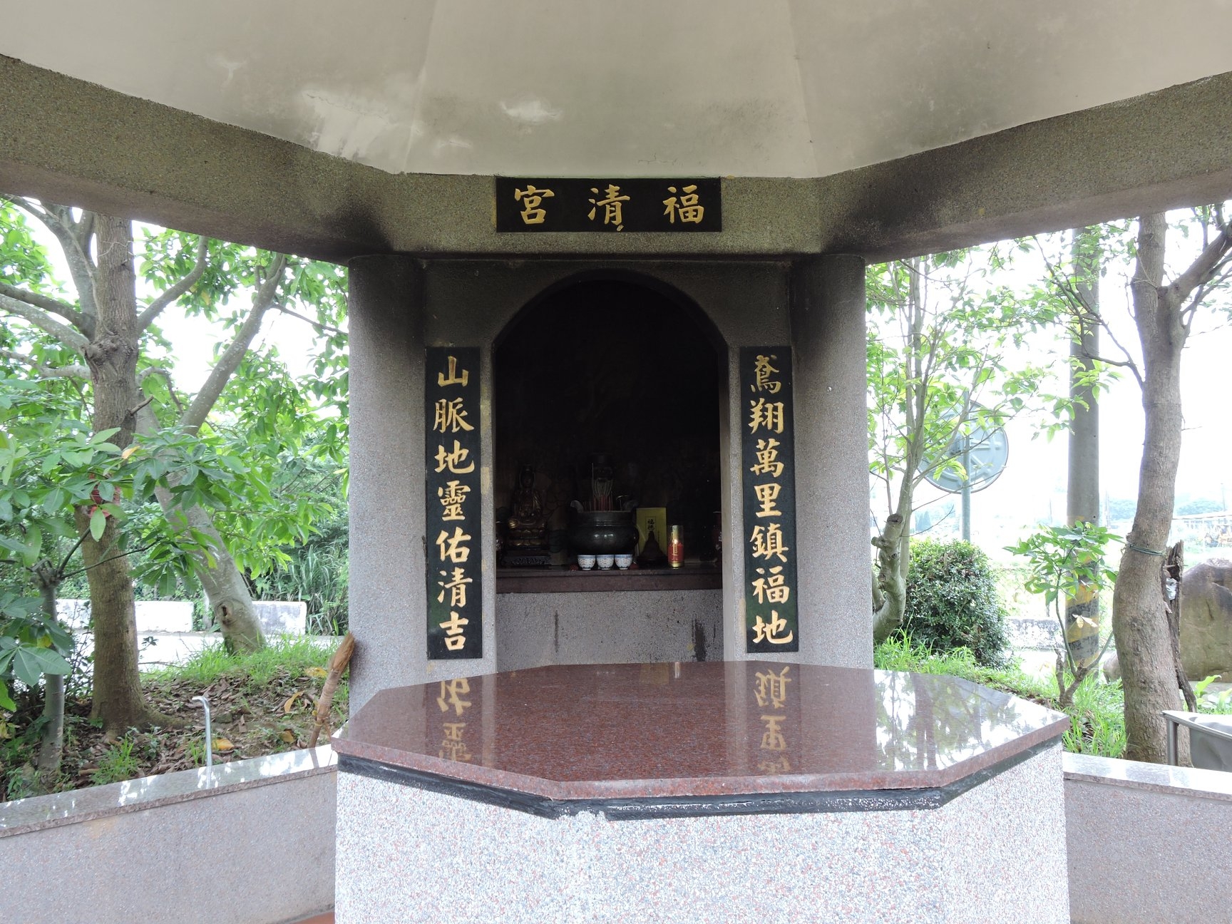 平鎮福清宮。(圖/翻攝自土地公文化粉專)