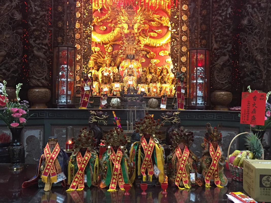 德心宮媽祖。（圖／翻攝自德心宮（以前俗稱下洲仔廟或下雙溪德心宮）粉專）