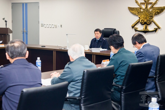 張副部長主持保密工檢會　勉完備保密檢管作為
