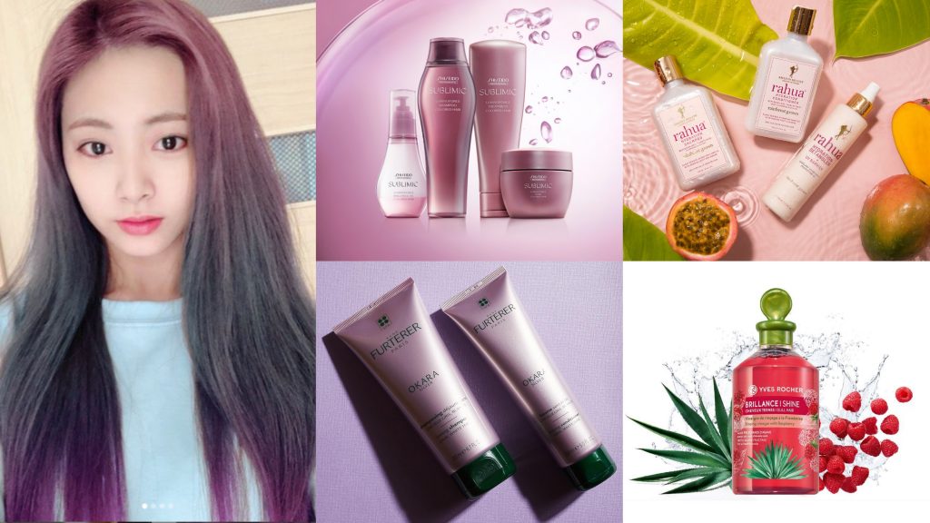  ▲護髮品推薦。（圖／翻攝自IG@twicetagram、資生堂、RF荷那法蕊、Rahua、Yves Rocher）