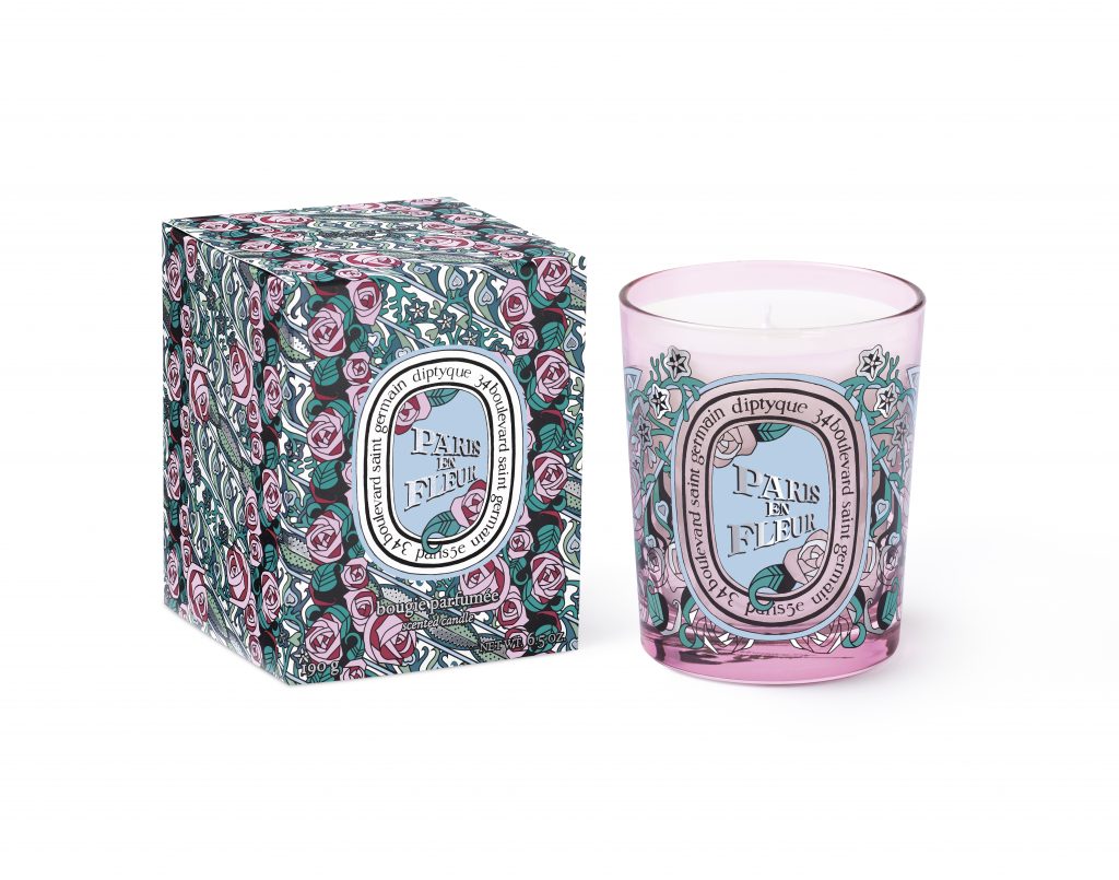 ▲DIPTYQUE 2020情人節限量 花樣巴黎香氛蠟燭70g NT$1,300 190g NT$2,400。（圖／DIPTYQUE）