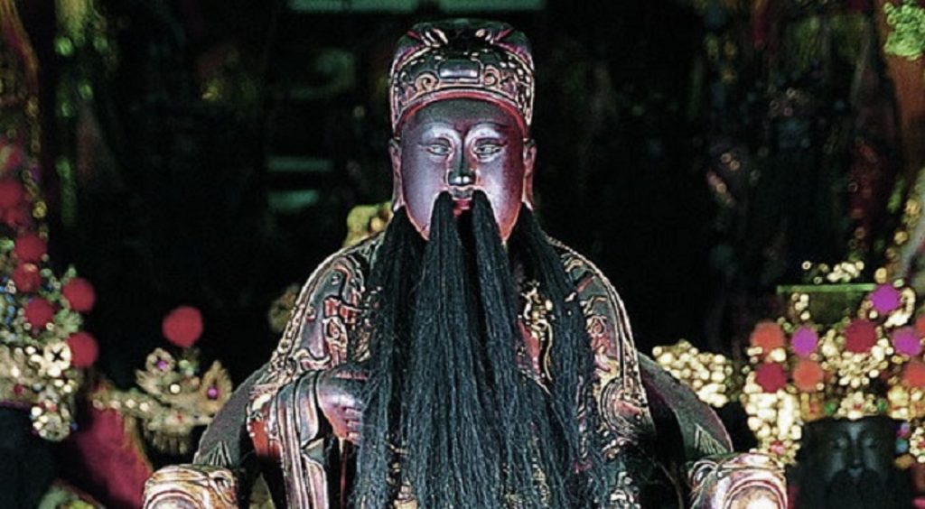 ▲二月初三是文昌帝君誕辰，圖為霞海城隍廟文昌君。（圖／台北霞海城隍廟授權）