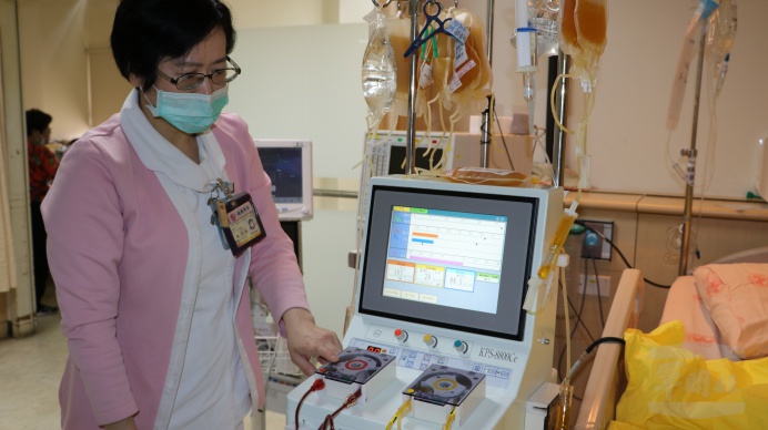 北榮運用「血漿置換術」   成功平息甲狀腺風暴
