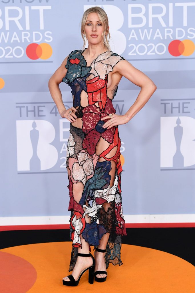 Mandatory Credit: Photo by David Fisher/Shutterstock (10559426w)<br />Ellie Goulding<br />40th Brit Awards, Arrivals, Fashion Highlights, The O2 Arena, London, UK – 18 Feb 2020