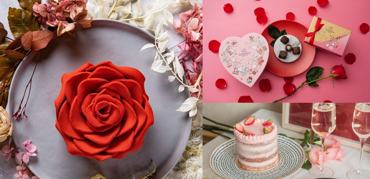 ▲5家超浪漫情人節蛋糕、餐點、禮盒特蒐。（圖／BAC官網、Mum,Mum 饅饅好食 FB、GODIVA提供）