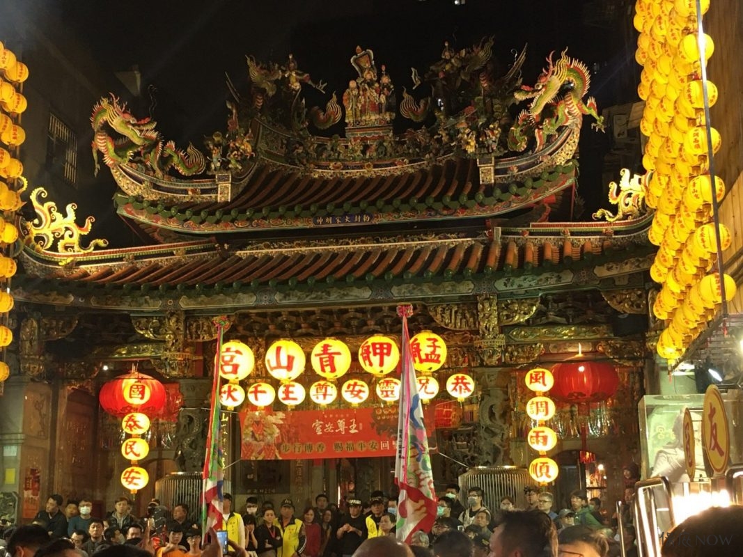 青山宮是艋舺的知名地標。（圖／記者黃彥昇攝）