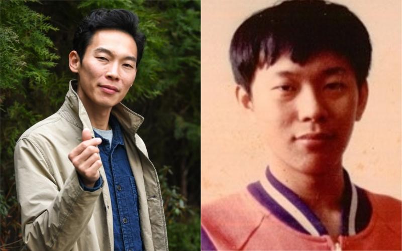 ▲柯文哲 18 歲照（右）激似韓國男星楊慶元（左）。（圖／翻攝柯文哲臉書、 tvN ）