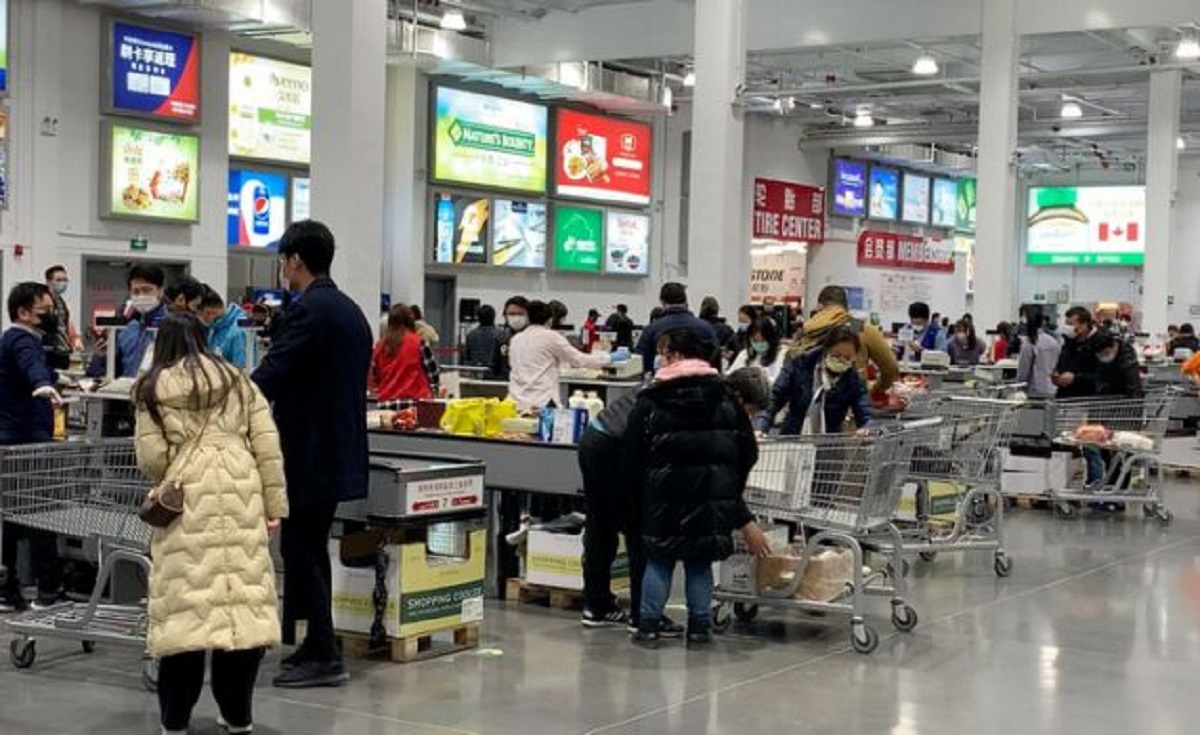 ▲不只口罩、酒精被掃光！好市多「 5 大商品」近期賣到翻。（示意圖／中央社記者沈朋達上海攝 109年2月24日）