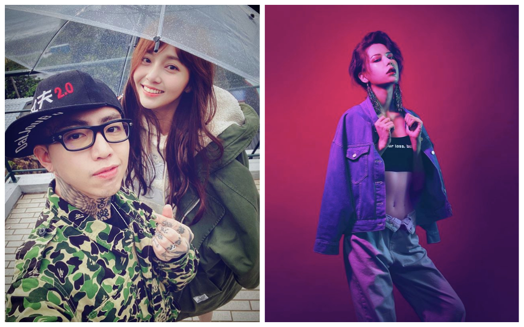 ▲Keanna（右圖）發文請謝和弦（左圖左）惹的麻煩自己出來面對。（圖／翻攝Keanna IG、莉婭IG）