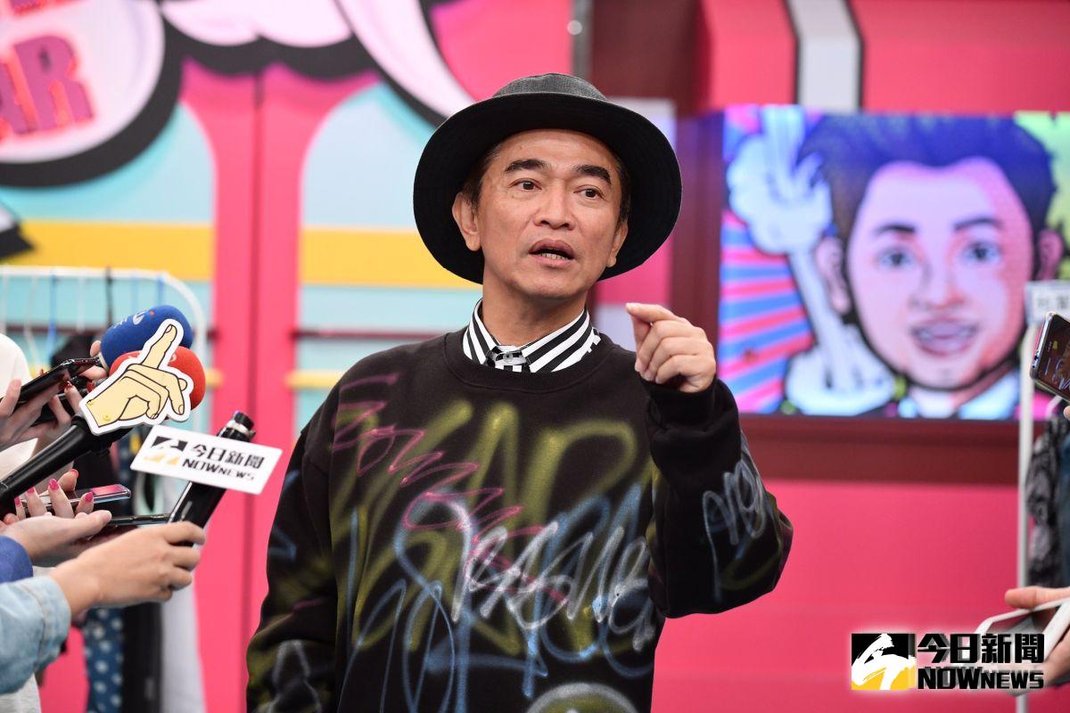 ▲吳宗憲受訪透露劉真病況。（圖／記者林柏年攝）