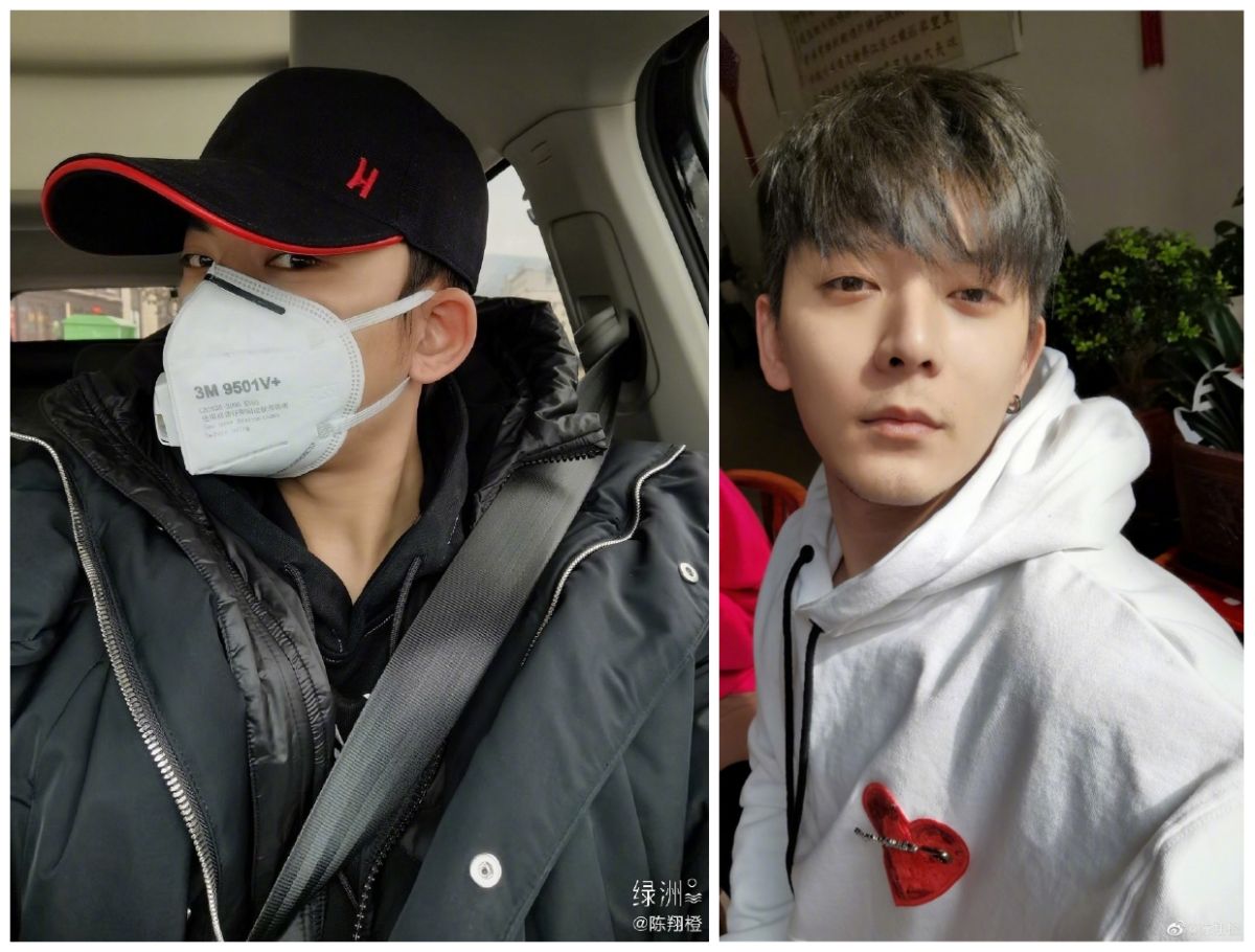▲陳翔在機場檢測時，發現發燒，因此送往醫院檢驗。（圖／翻攝陳翔微博）