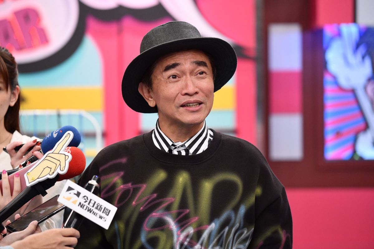 ▲吳宗憲受訪透露劉真病況。（圖／記者林柏年攝）