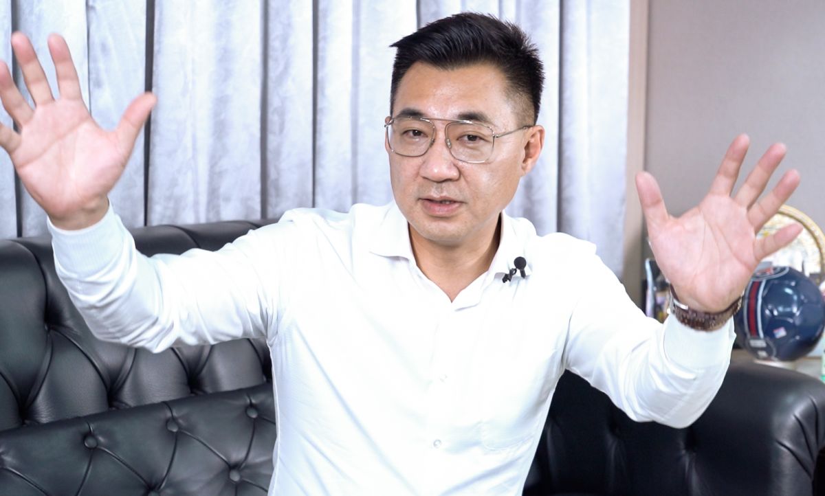 ▲國民黨主席江啟臣。（資料照／記者陳明安攝）