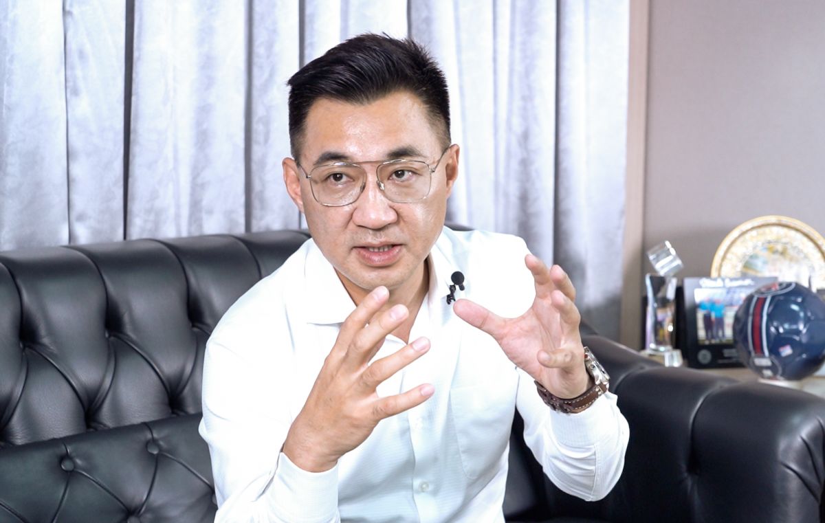 ▲國民黨主席江啟臣。（圖／記者陳明安攝）